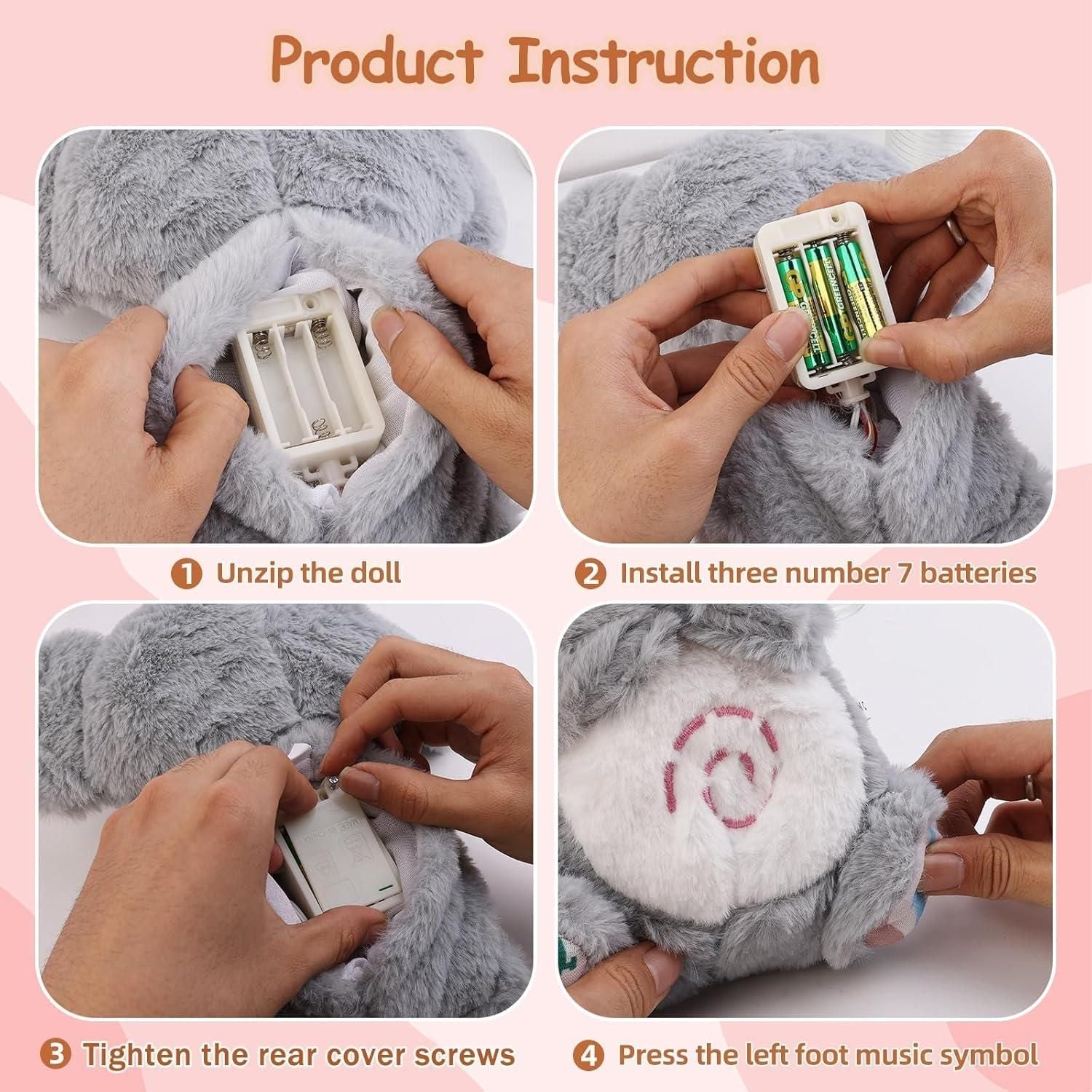 Elephant Breathing Stuffed Animal