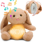 Baby Sound Machine Breathing Otter Portable Plush Baby Toy