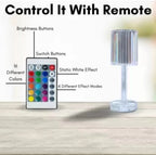 New LED Diamond Table Lamp 16 Color Changing Light With Remote 632 Table Lamp (Multicolor)
