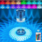 New LED Diamond Table Lamp 16 Color Changing Light With Remote 632 Table Lamp (Multicolor)