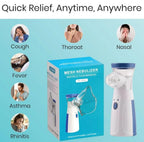 Portable Mesh Nebulizer for Kids & Adults