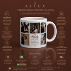 Personalised Photo Tea Mug | Custom Printed Ceramic Mug | ALTUX